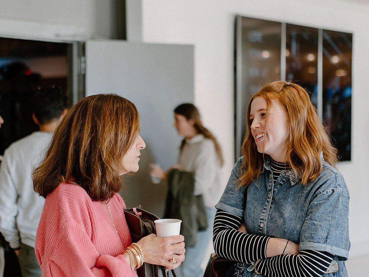 Women in Lobby